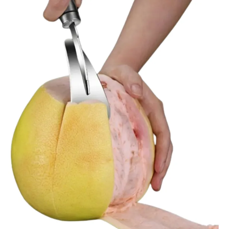 GENERICO - Pelador de Cítricos de Acero Inoxidable Naranja Limón y Pomelo
