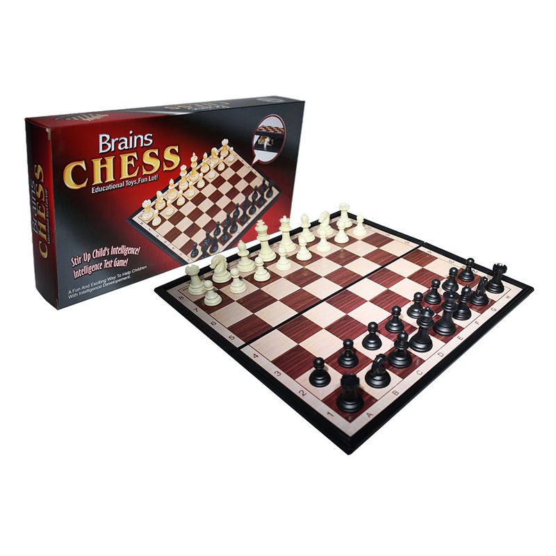 GENERICO - Ajedrez Juego de Mesa Portátil Imantado Plegable