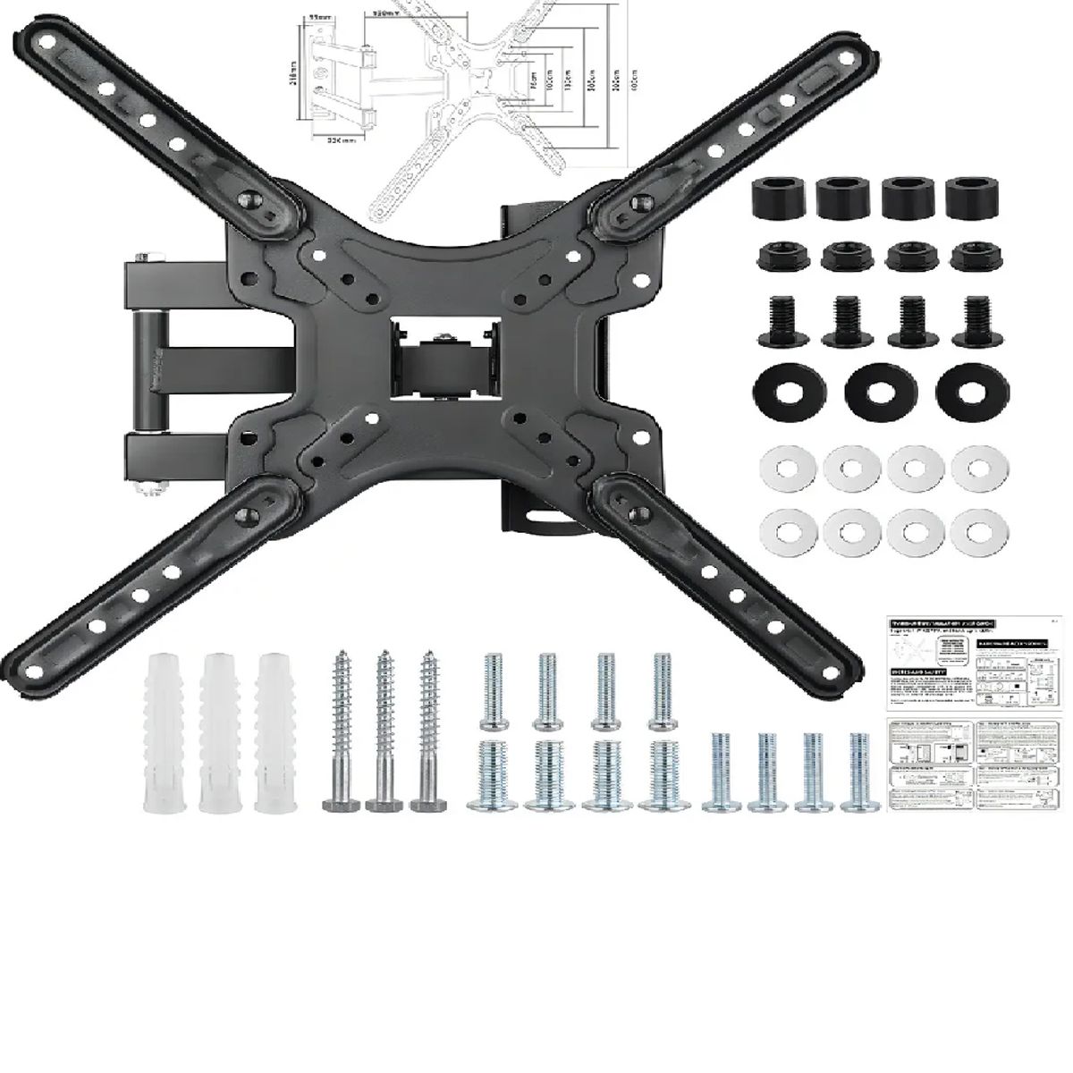 SKY - Soporte De Monitor Tv Pantallas De 14 A60 Pulgada Máx 45kg Negro