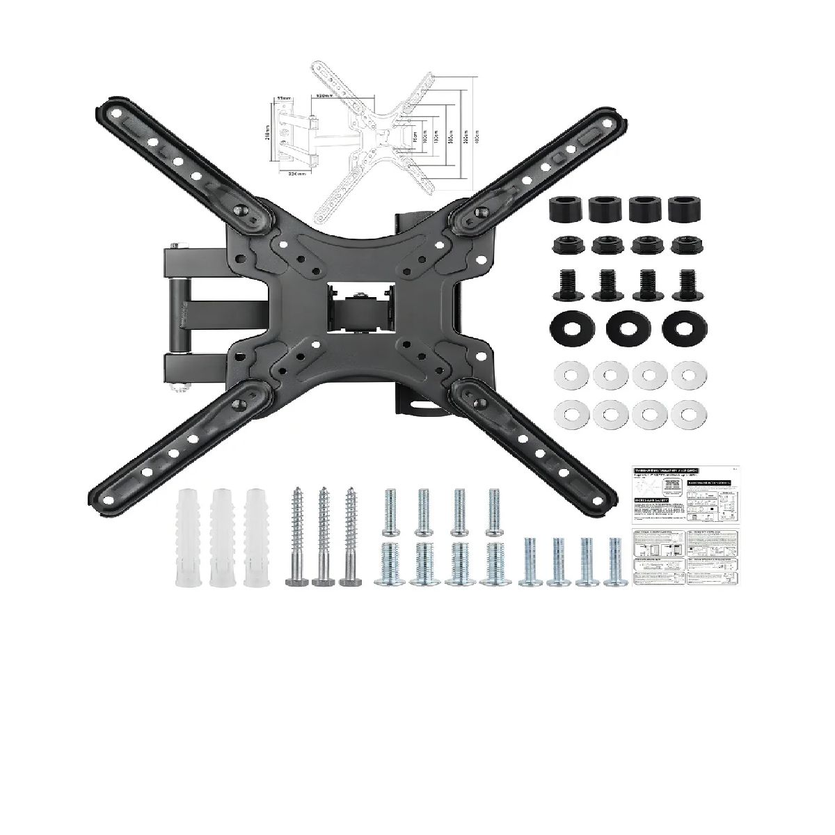 SKY - Soporte De Monitor Tv Pantallas De 14 A60 Pulgada Máx 45kg Negro