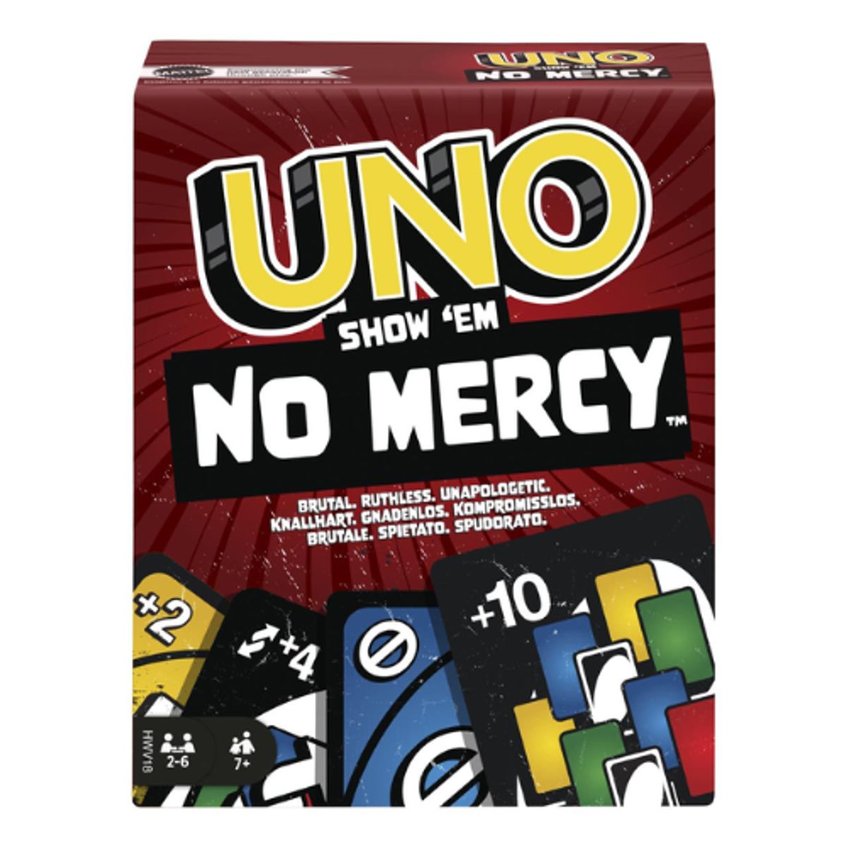 AFM - Juego De Cartas Uno No Mercy