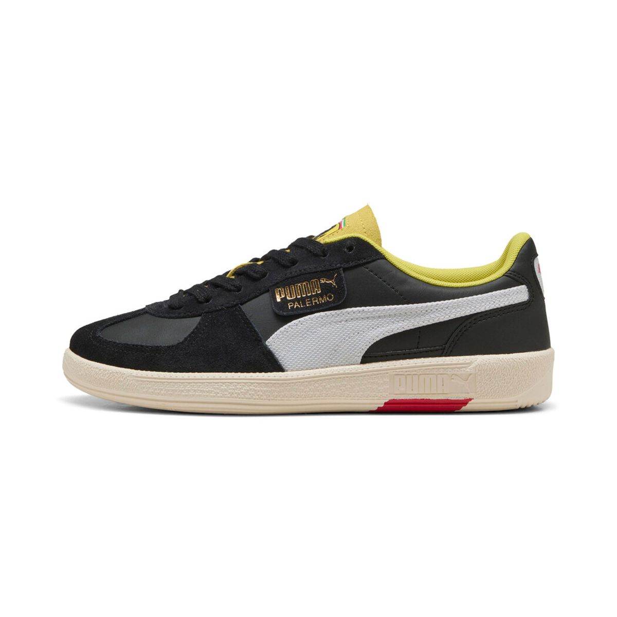 PUMA - Tenis Deportivos Marca Puma Ferrari Palermo Negro Hombre