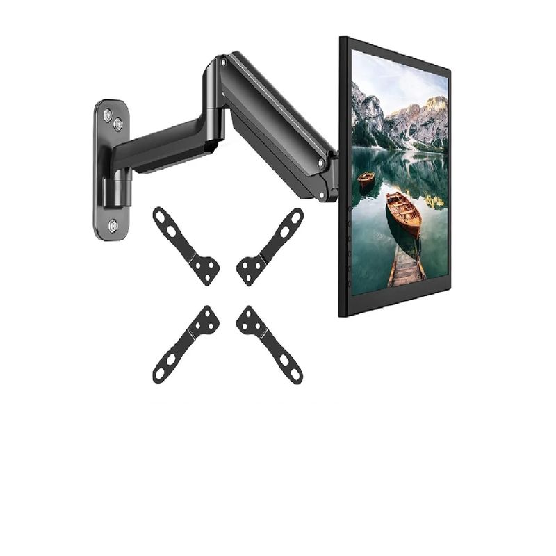 SKY - Soporte Tv Monitor Pc Flexible Girable 17 - 35 Pulgadas Color Negro