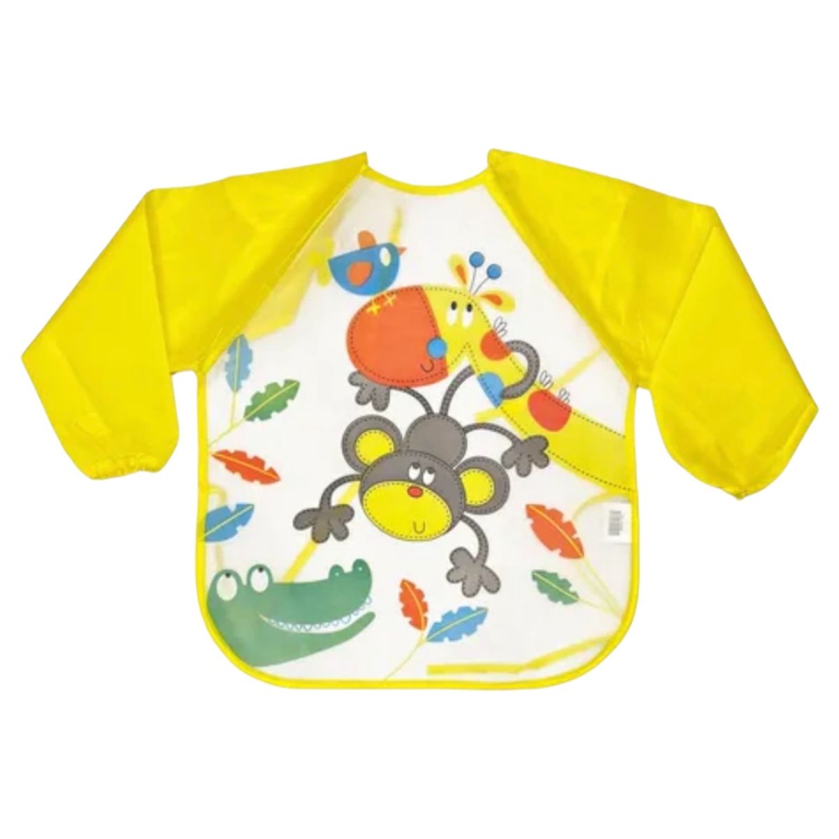 GENERICO - Babero Delantal para Bebés Niños Manga Larga Impermeable