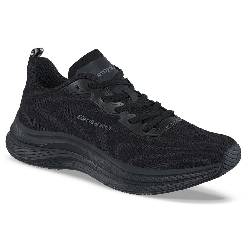 CROYDON - Tenis Running Zabber Negro Croydon para Mujer