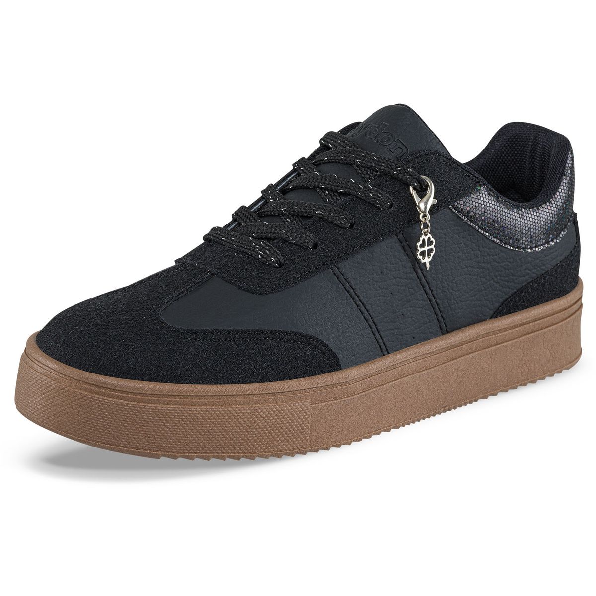 CROYDON - Tenis Husnia Negro Croydon para Mujer