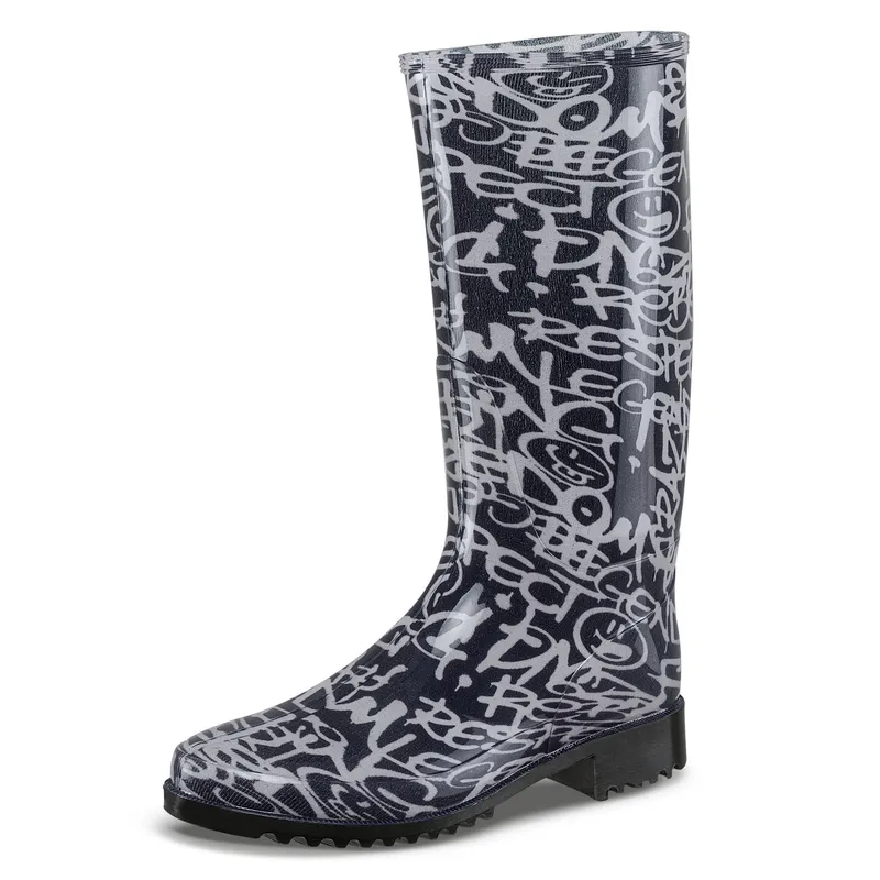 CROYDON - Botas Lluvia Rim Negro Croydon para Mujer