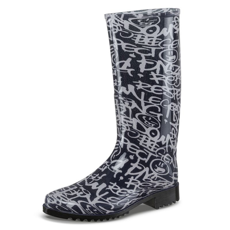 CROYDON - Botas Lluvia Rim Negro Croydon para Mujer