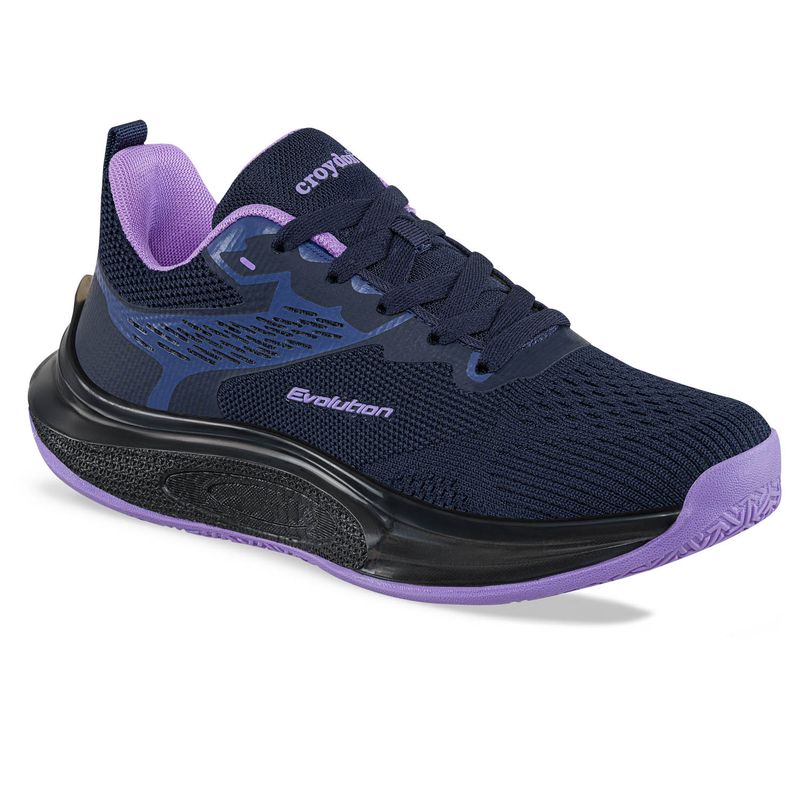 CROYDON - Tenis Running Fibyn Azul Osc Croydon para Mujer