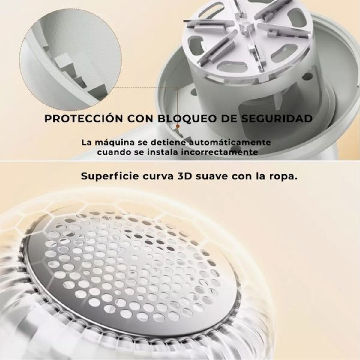 GENERICO - Quita Motas para Ropa Portátil JR-CY608