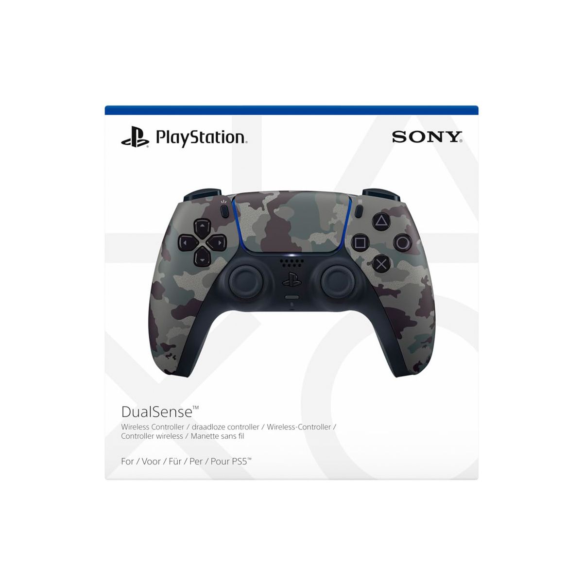PLAYSTATION - Control PS5 Dualsense Gray Camo Amer