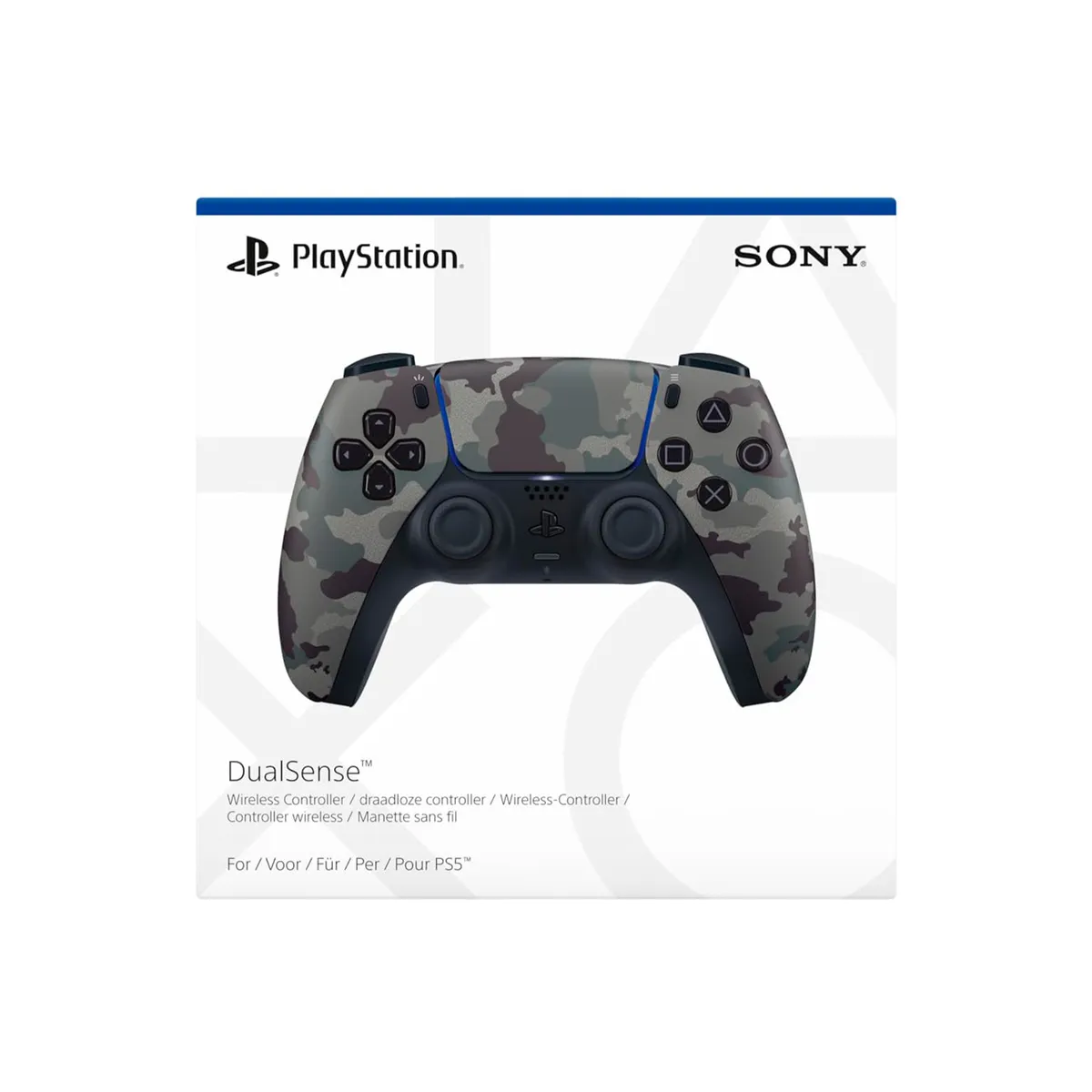 PLAYSTATION - Control PS5 Dualsense Gray Camo Amer