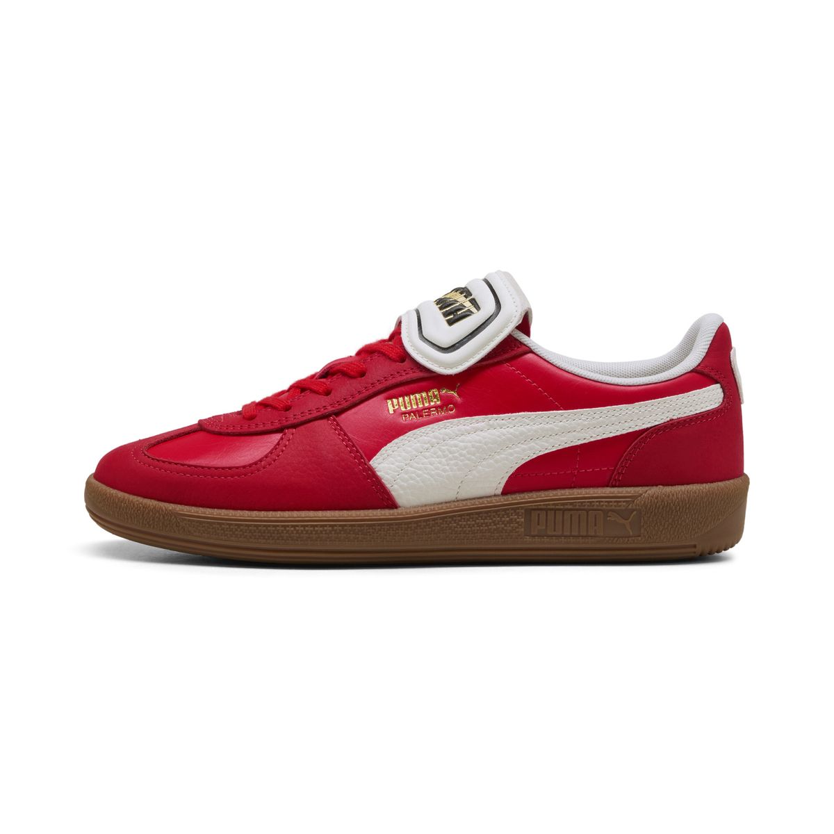 PUMA - Tenis Deportivos Puma Palermo Premium Rojo Para Hombre