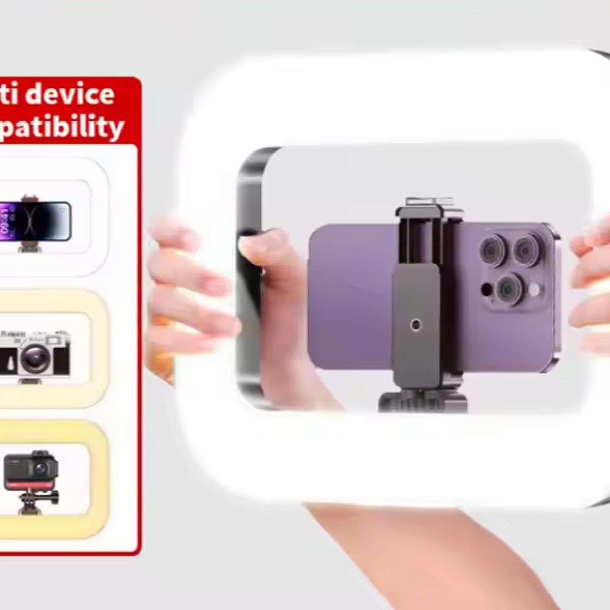 GENERICO - ARO DE LUZ LED PROFESIONAL - ALTA INTENSIDAD