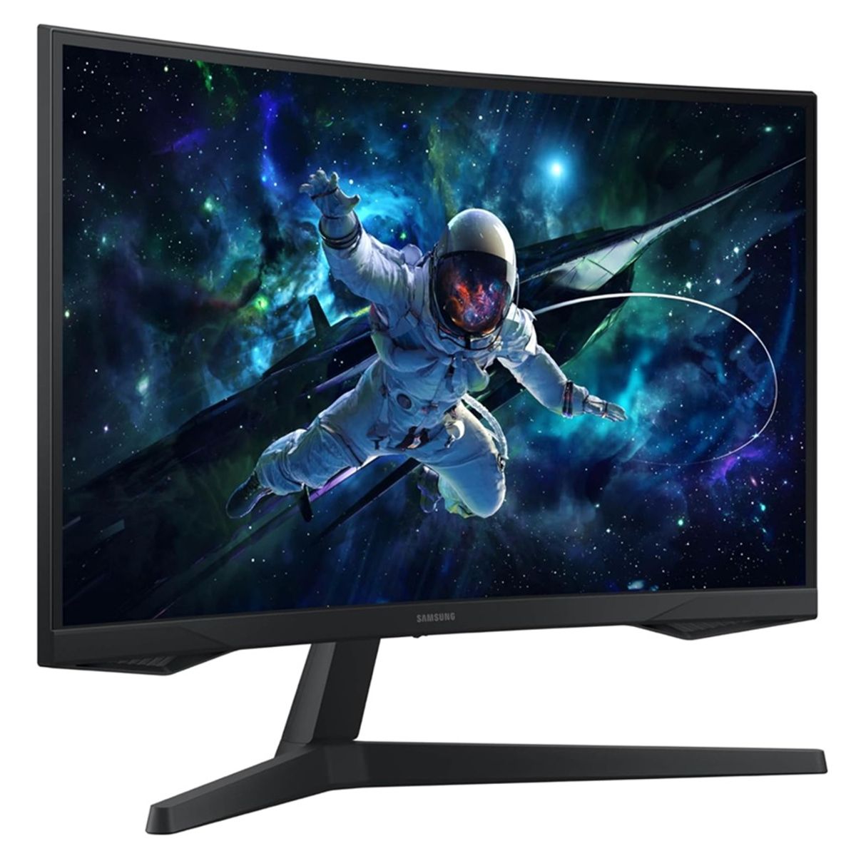 SAMSUNG - Odyssey G55c Qhd 165hz Monitor Curvo Para Juegos 32 Pulgadas