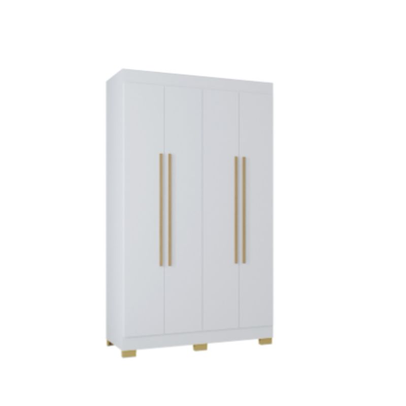 GENERICO - Closet Armario Barcelona 4 Puertas Blanco
