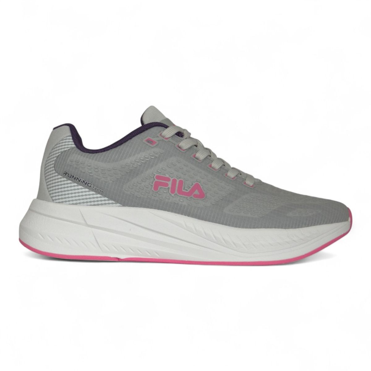 FILA - Tenis Fila Ws Frama Mujer-Gris/Rosado