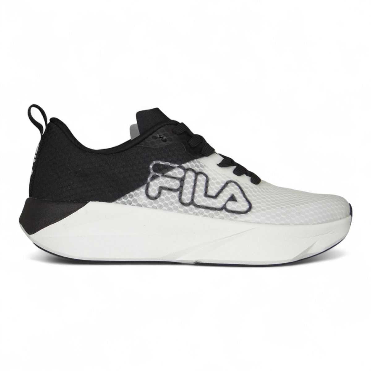 FILA - Tenis Fila Repro Hombre-Blanco/Negro