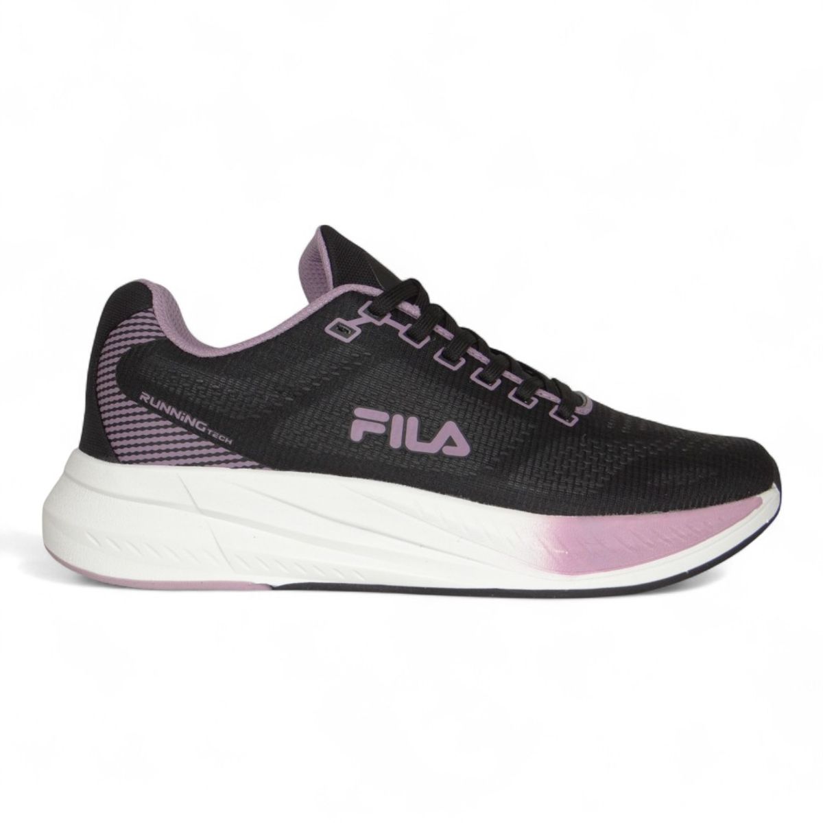 FILA - Tenis Fila Ws Frama Mujer-Negro/Morado