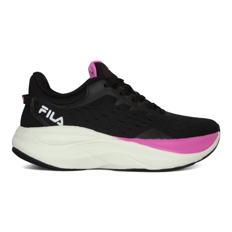 FILA - Tenis Fila Ws Berso Mujer-Negro/Rosado