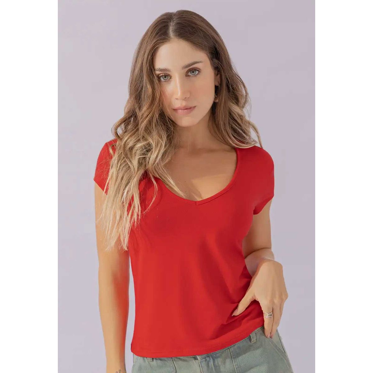 ATYPICAL - Camiseta Mujer Rojo Atypical 111188