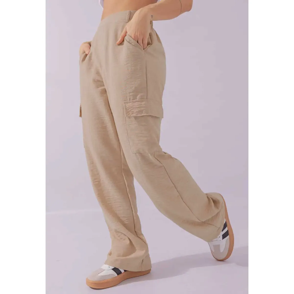 ATYPICAL - Pantalón Mujer Latte Atypical 111388
