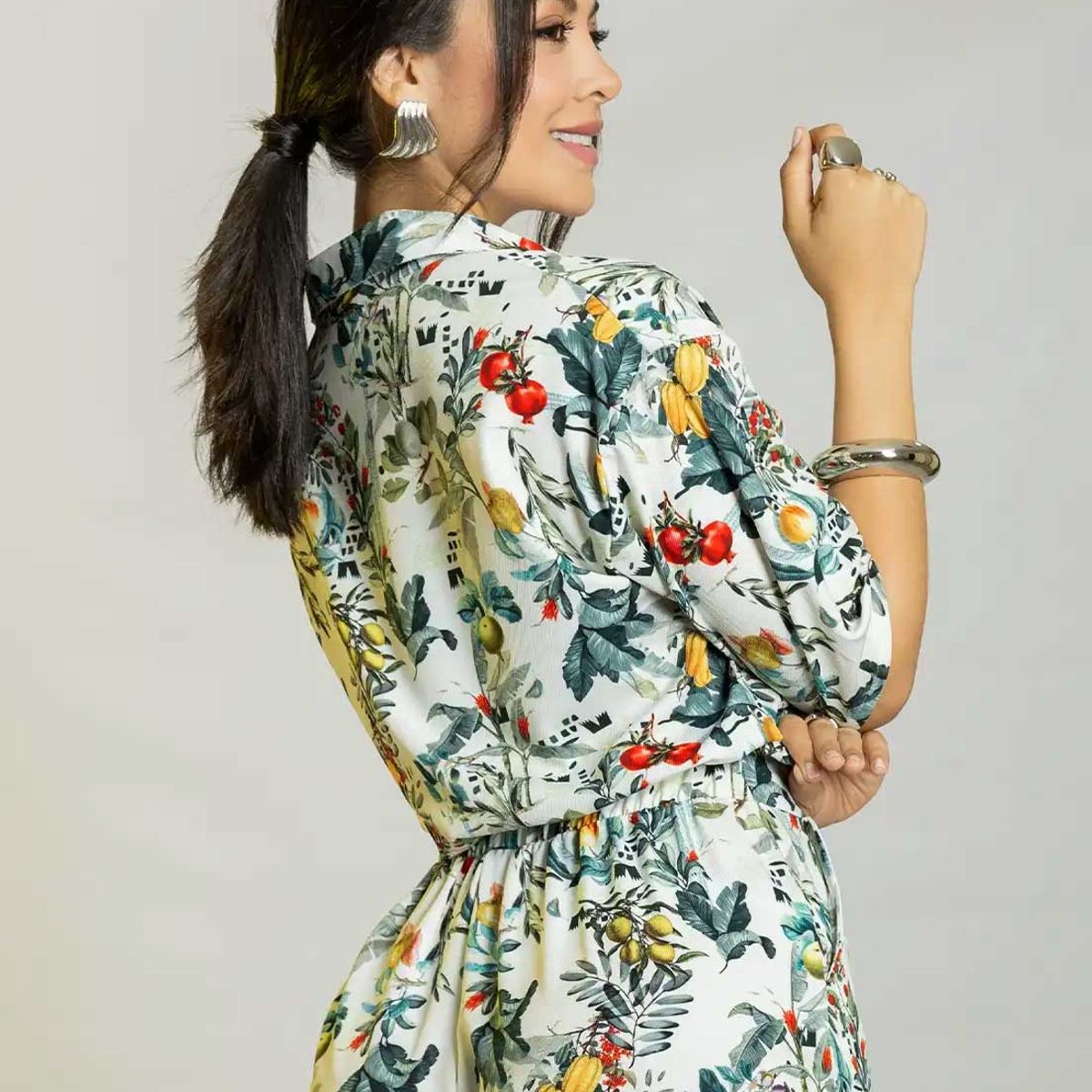 MARKETING PERSONAL - Camisa Mujer Estampado Mp 111777