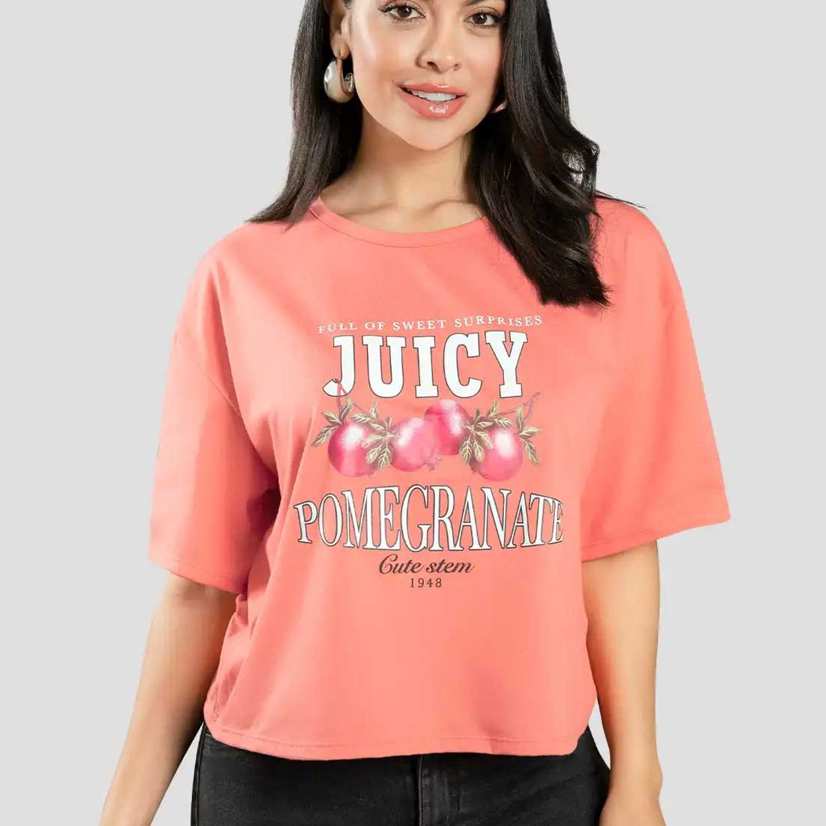 MARKETING PERSONAL - Camiseta Mujer Salmon Mp 111401