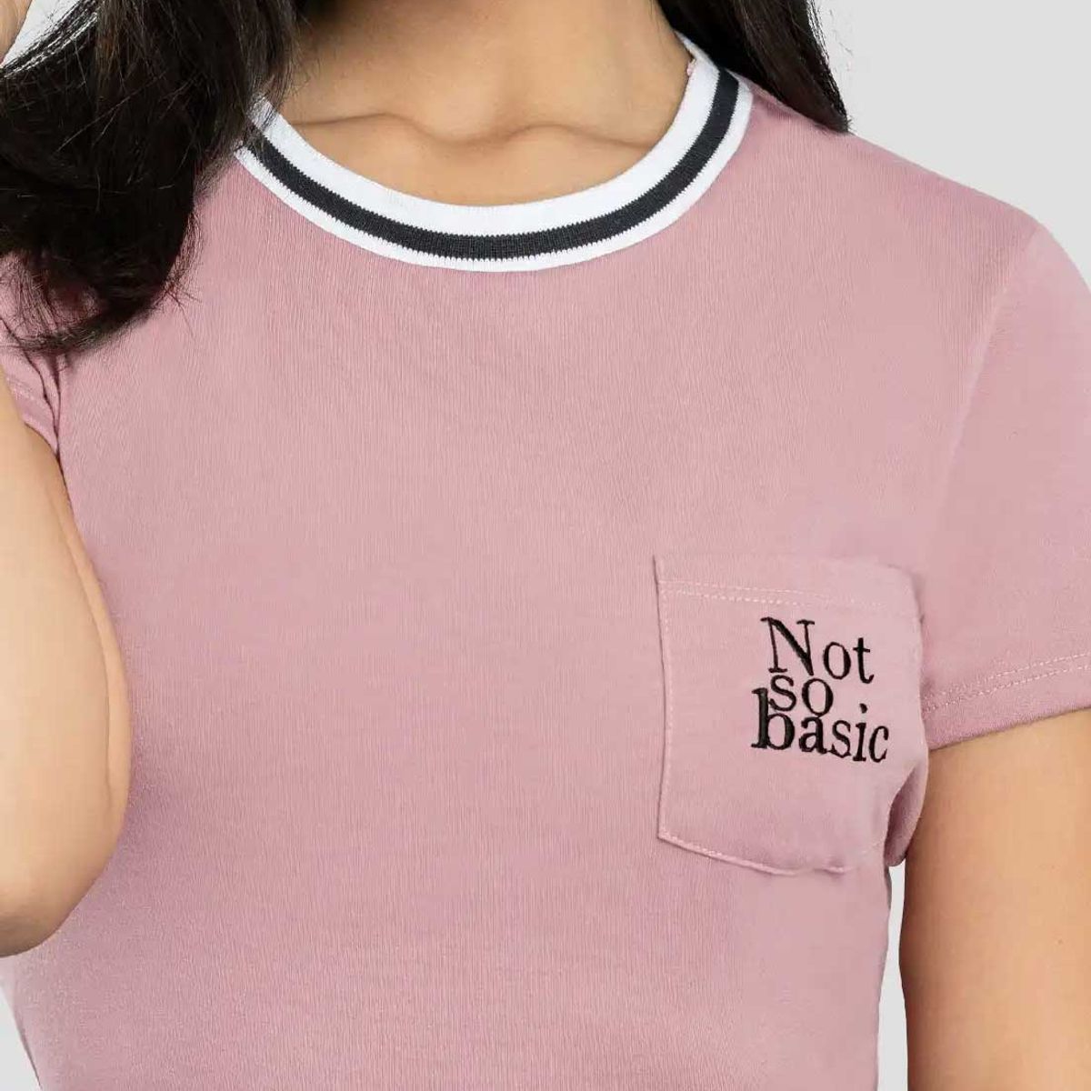 MARKETING PERSONAL - Camiseta Mujer Rosa Polvo Mp 111398