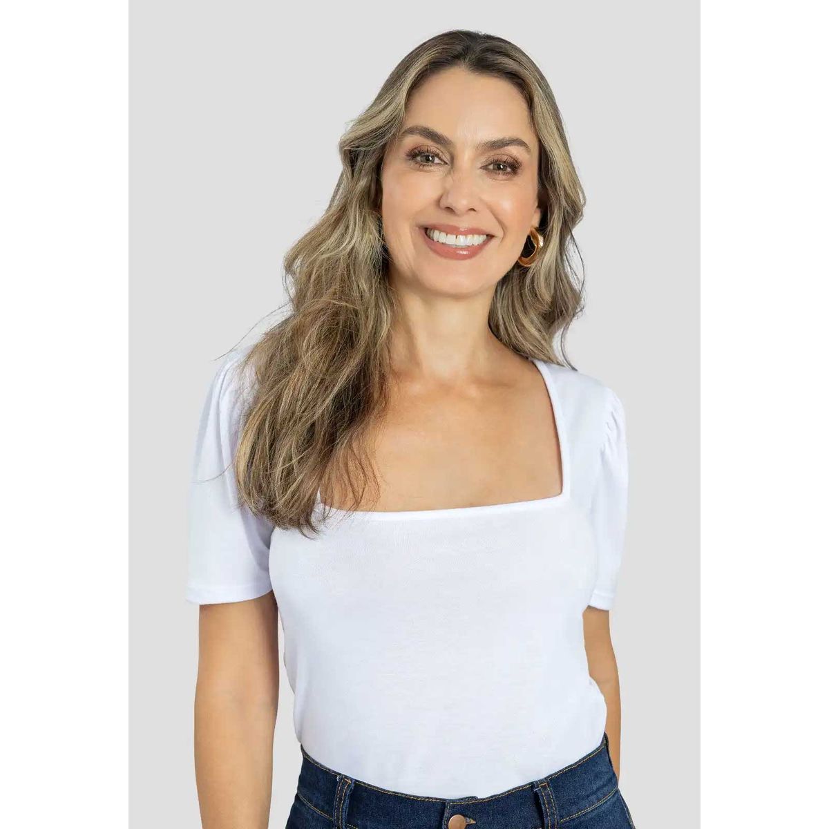 MARKETING PERSONAL - Blusa Mujer Blanco Mp 111404