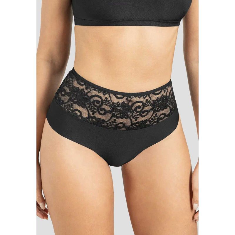 FORMAS INTIMAS - Top Mujer Negro Fi 111699