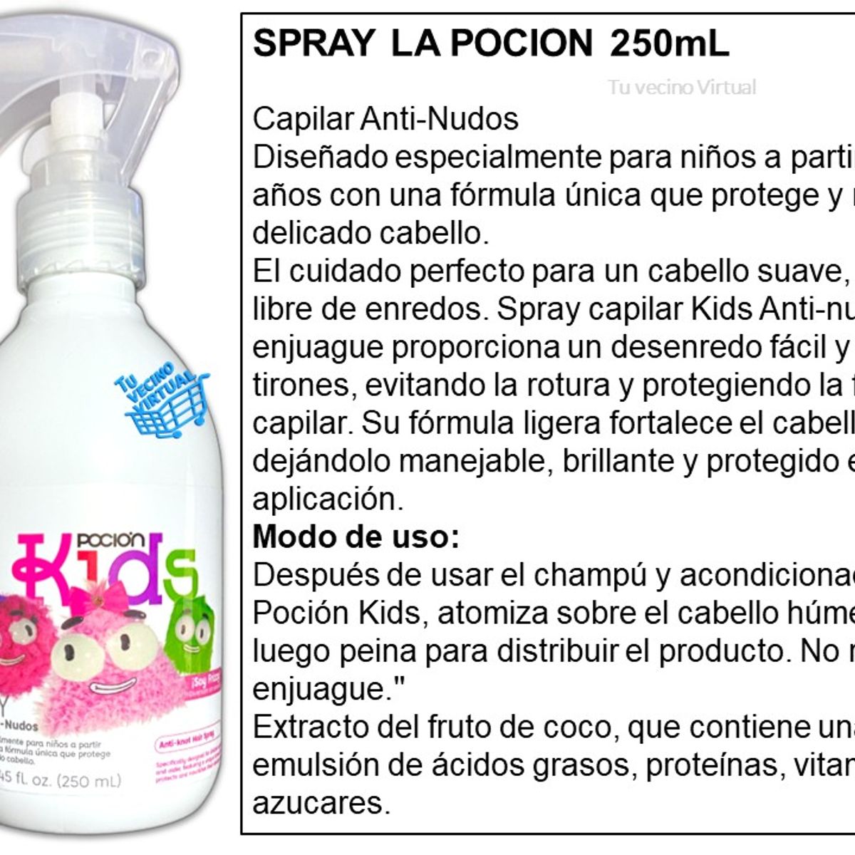 LA POCION - Spray Kids La Pocion Tratamiento Capilar
