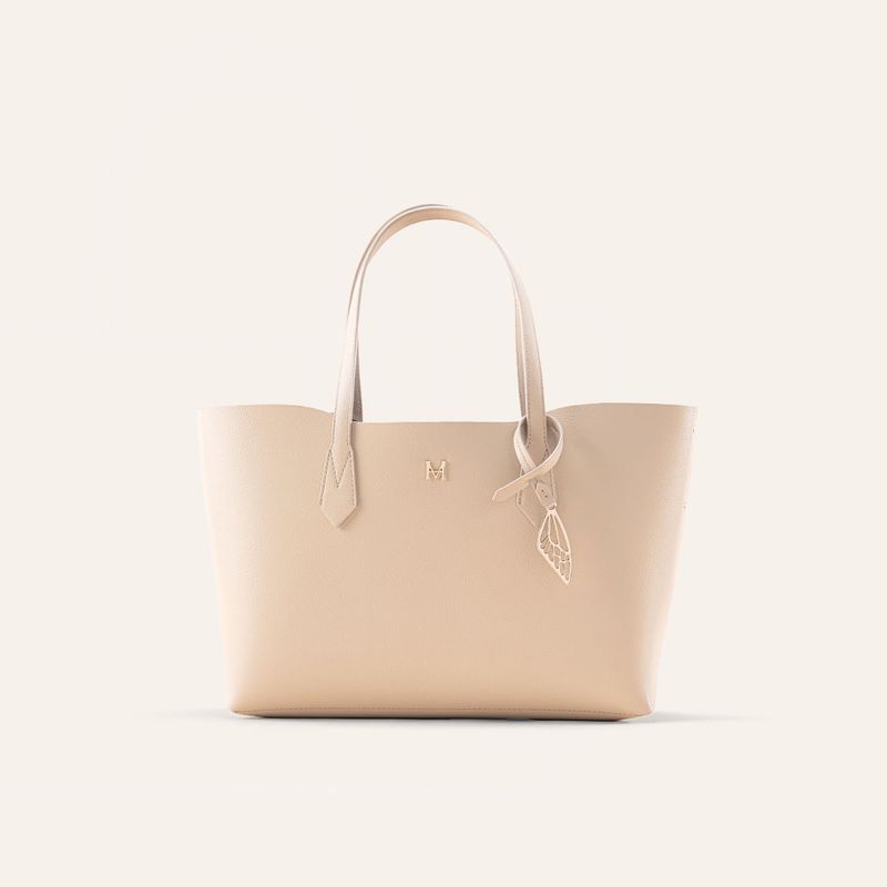 MARIO HERNANDEZ - Tote Alas Mediano Beige Sur