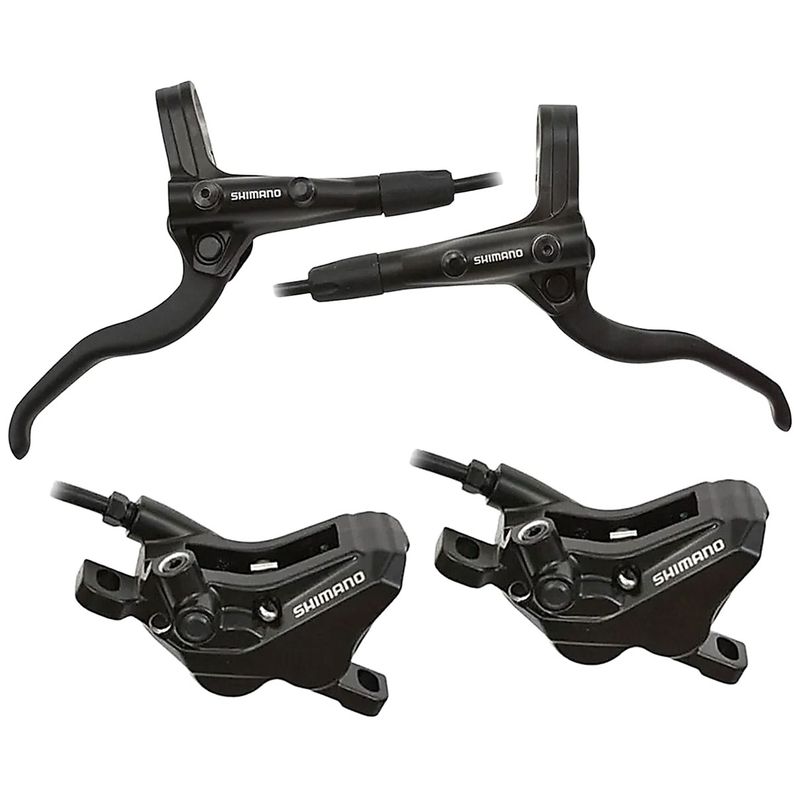SHIMANO - Kit Freno Disco Shimano Alivio Mt420 Hidráulico 4 Pistones
