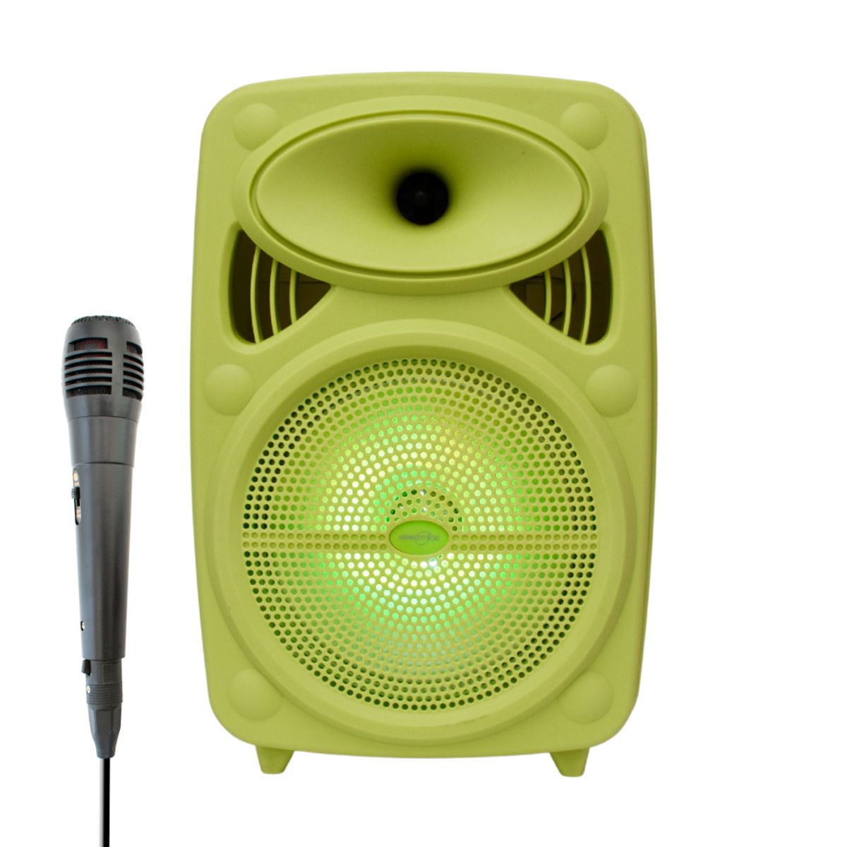 COLME TECHNOLOGY HOME - Bocina Bluetooth 8 Parlante Recargable Luces Led Usb Fm Sd