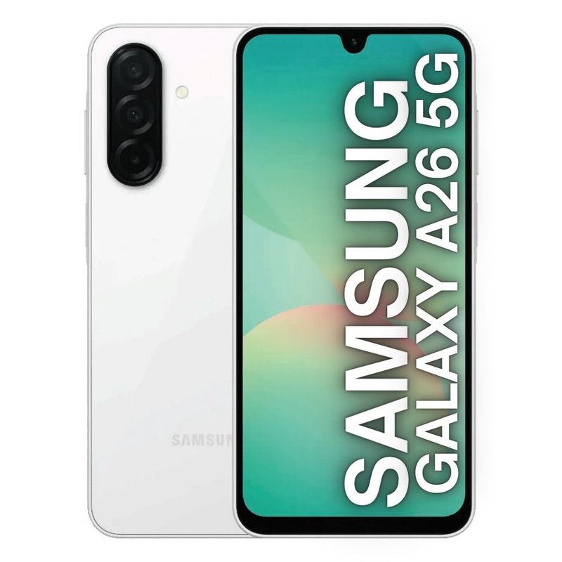 SAMSUNG - Samsung Galaxy A26 5G De 256GB8GB RAM - Blanco