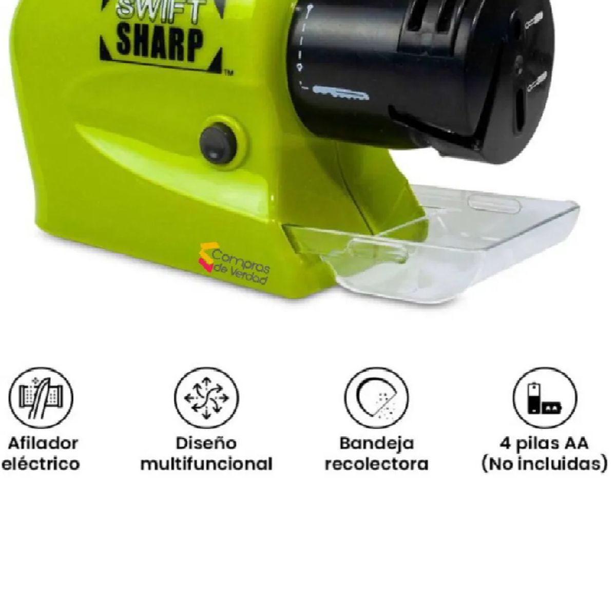 SKY - Afilador De Cuchillos Swifty Sharp Eléctrico Inalámbrico