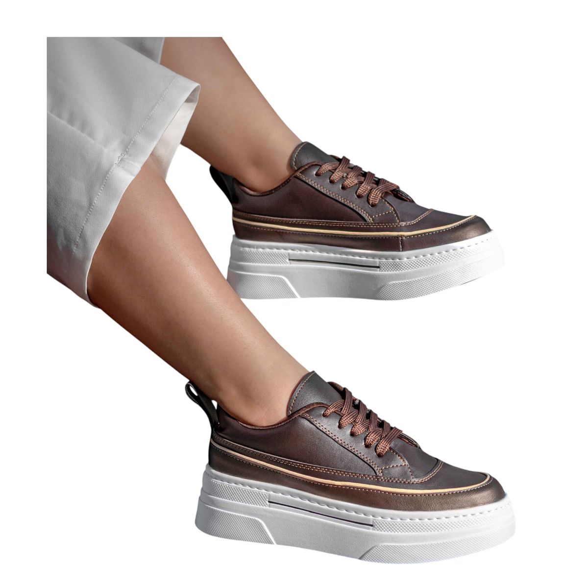 NACIONAL - Tenis Plataforma 100% Comodos Dama