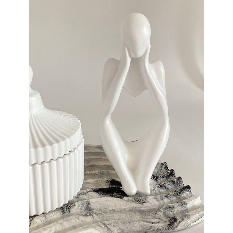 GENERICO - set decorativo centro de mesa adorno moderno