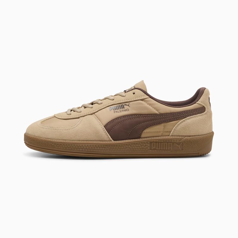 PUMA - Tenis Puma Hombre Palermo Pop 403257-04 Beige Urbano