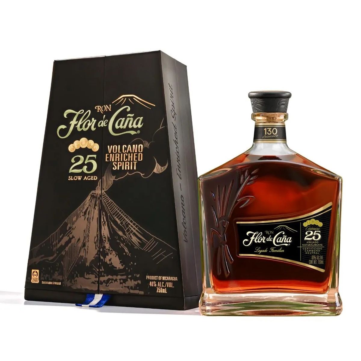 GENERICO - RON FLOR DE CAÑA 25 AÑOS 750 ML