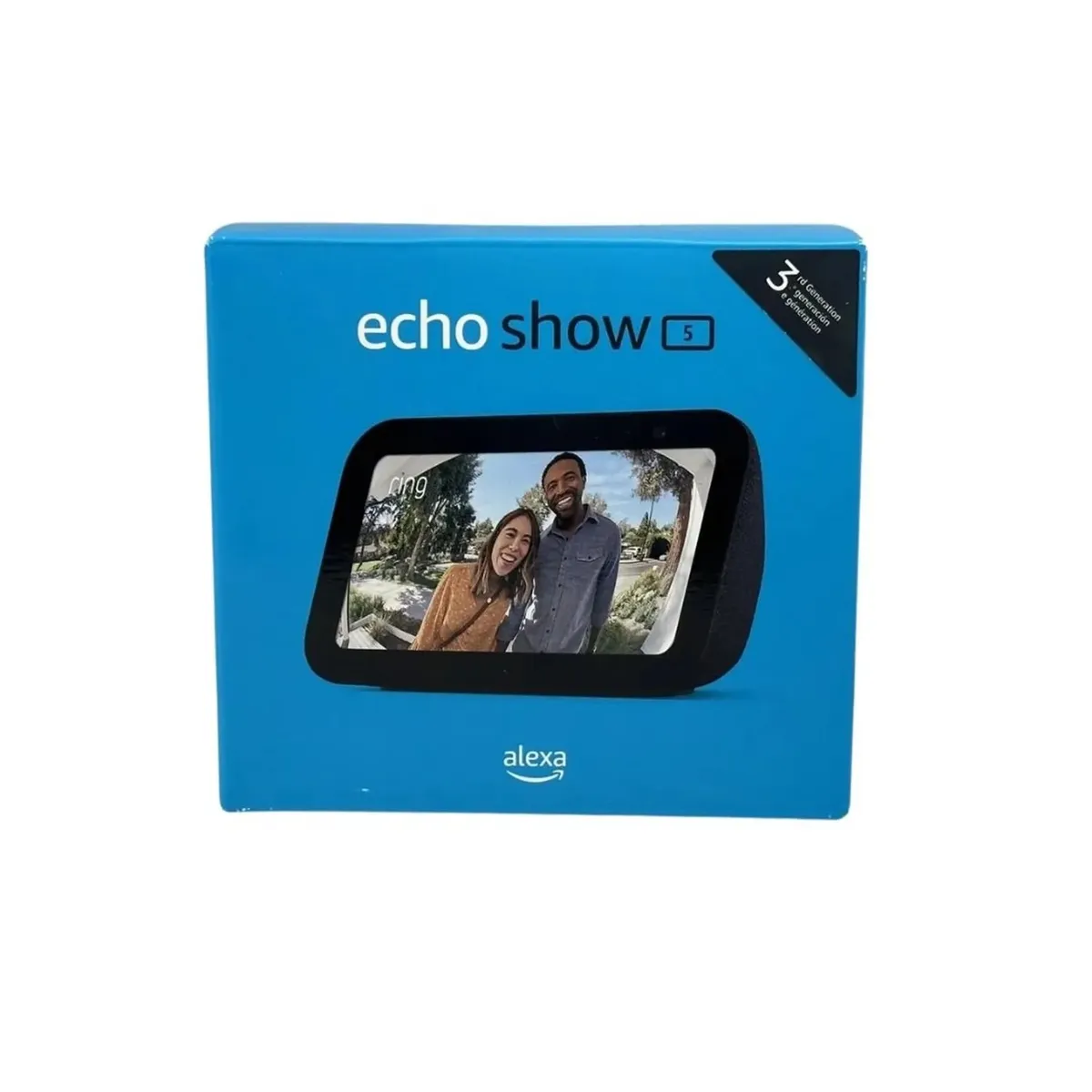 AMAZON - Parlante Con Pantalla Amazon Alexa Echo Show 5 3ra Generación Negro