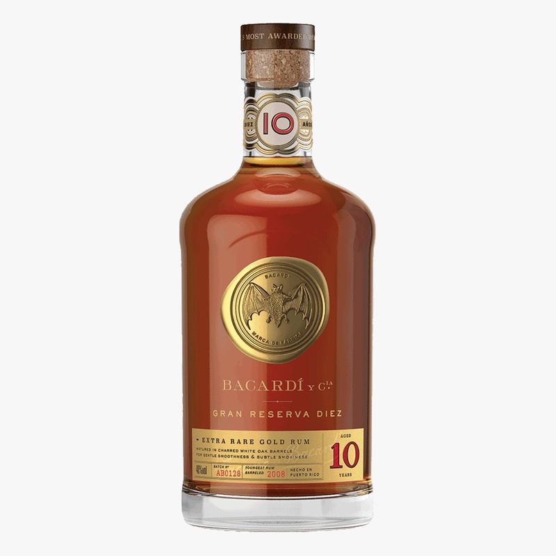 BACARDI - RON BACARDÍ GRAN  RESERVA 10 AÑOS 750 ML