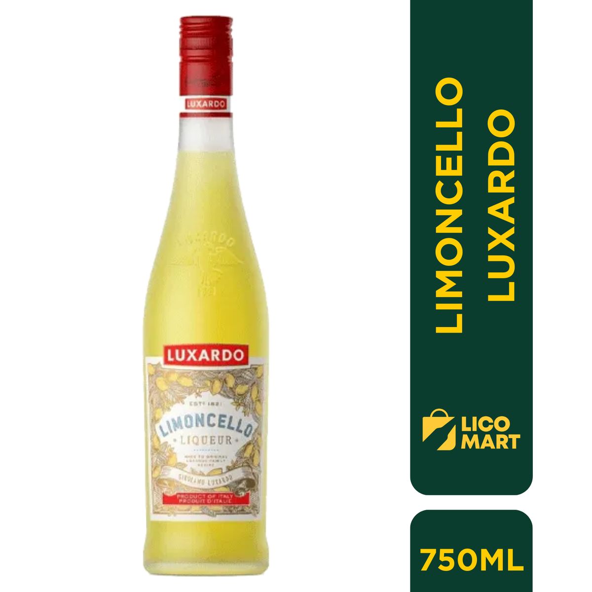 GENERICO - LICOR LIMONCELLO LUXARDO 750 ML