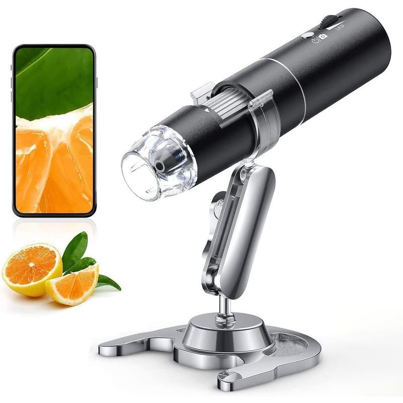 GENERICO - Microscopio digital inalámbrico50X-1000X+Regalo Lector de tarjetas SD