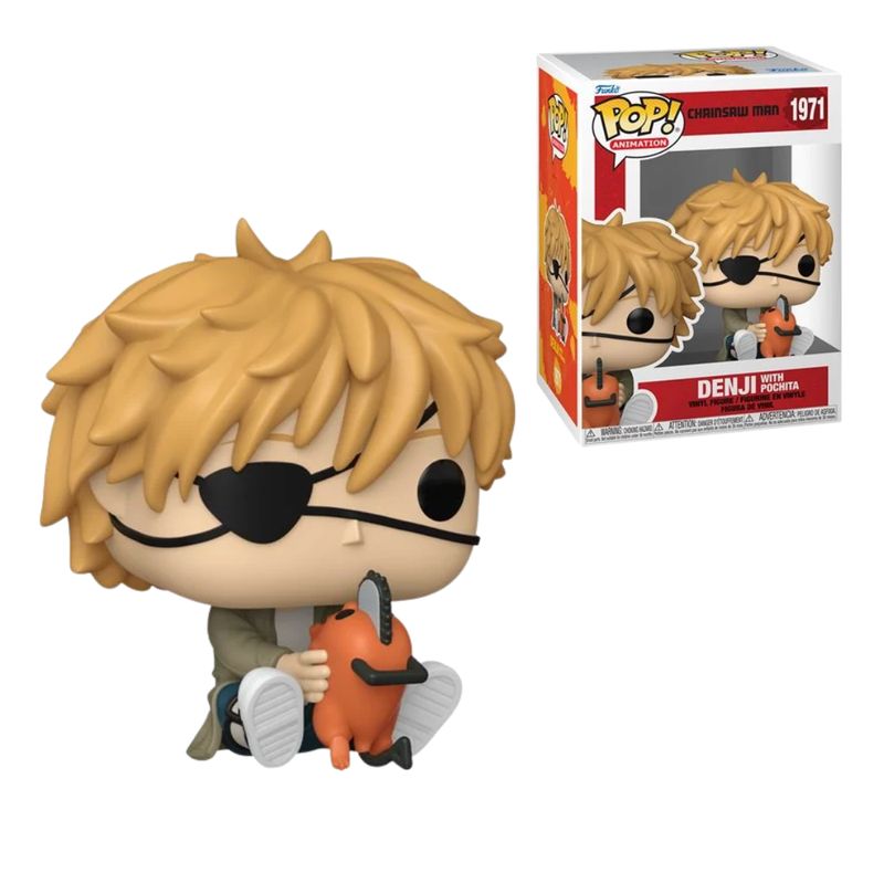 FUNKO - Funko Pop Denji con Pochita 1971 Chainsaw man