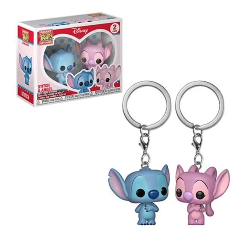 FUNKO - Llavero Funko Stitch y Angel