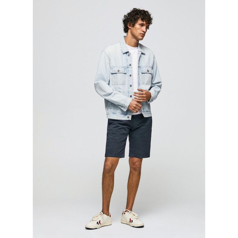PEPE JEANS - Bermudas Pepe Jeans para Hombre MC QUEEN SHORT Dulwich blue