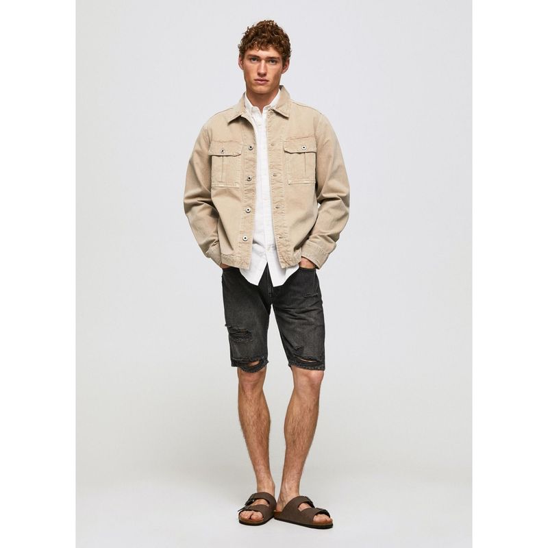 PEPE JEANS - Bermudas Pepe Jeans para Hombre STANLEY SHORT BLACK denim