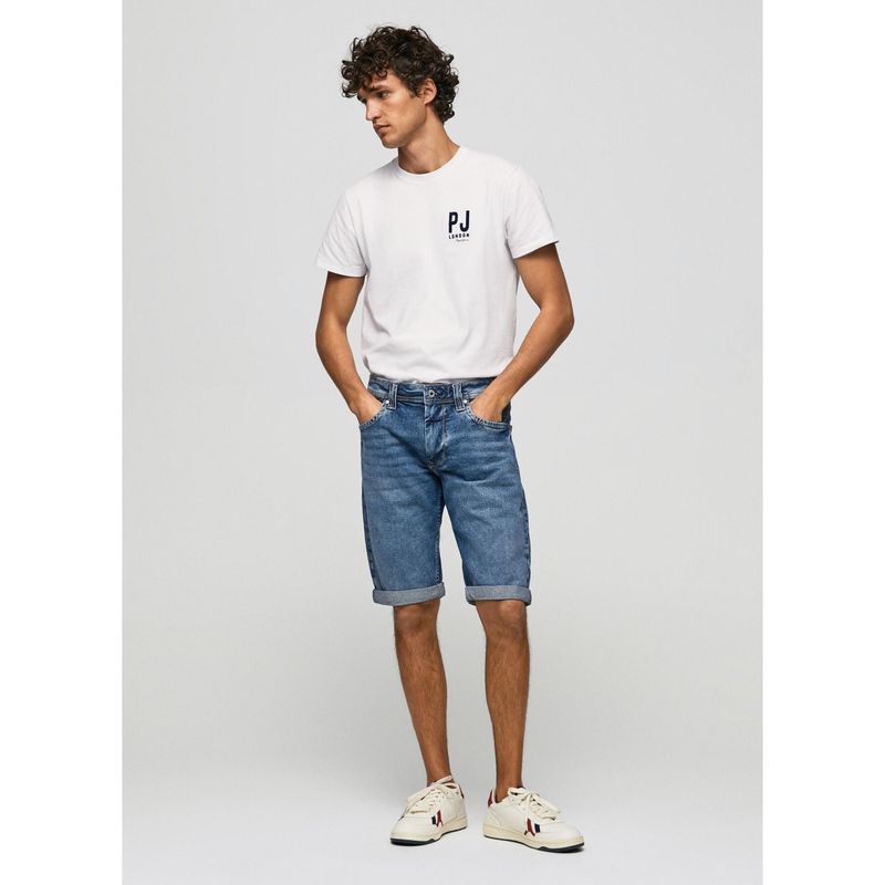 PEPE JEANS - Bermudas Pepe Jeans para Hombre CASH SHORT denim